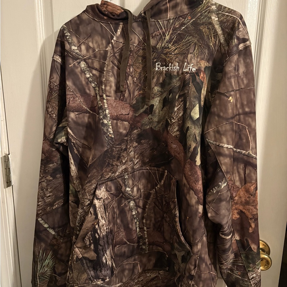 Brackish Life Men's Camouflage Hoodie